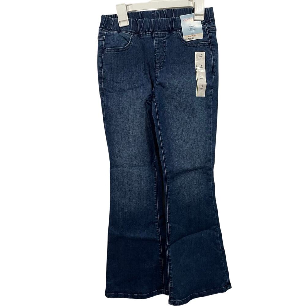 Cat & Jack Girl’s Size 12 Flare Pull On Jeans